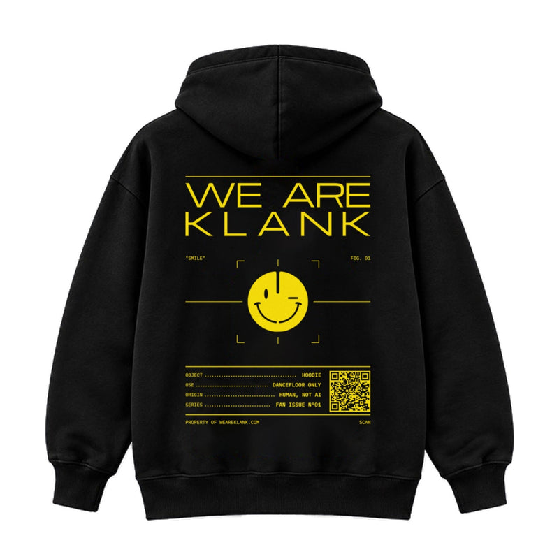 FAN ISSUE N°01: the first We Are Klank merch, in Hoodie and T-shirt